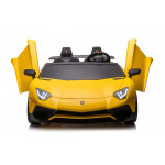 Elektrické autíčko Lamborghini XXL - 200W 24V - dvojmiestne - žlté